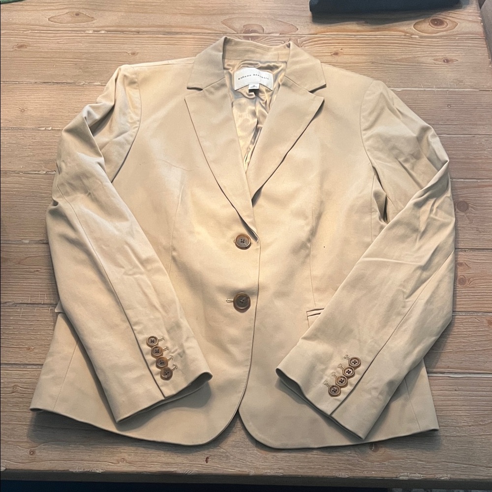 Banana Republic Beige Blazer
